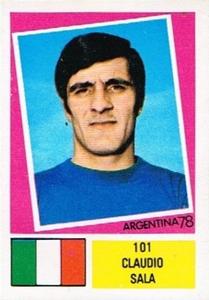 1978 FKS Publishers Argentina 78 Stickers #101 Claudio Sala Front