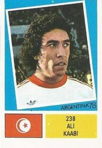 1978 FKS Publishers Argentina 78 Stickers #238 Ali Kaabi Front