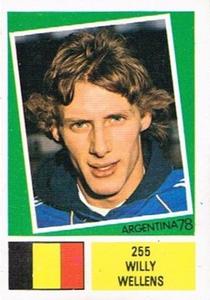 1978 FKS Publishers Argentina 78 Stickers #255 Willy Wellens Front
