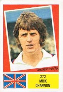 1978 FKS Publishers Argentina 78 Stickers #272 Mick Channon Front