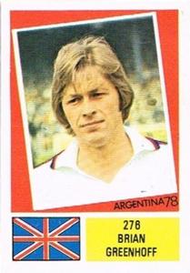 1978 FKS Publishers Argentina 78 Stickers #276 Brian Greenhoff Front