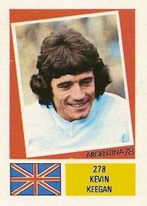 1978 FKS Publishers Argentina 78 Stickers #278 Kevin Keegan Front