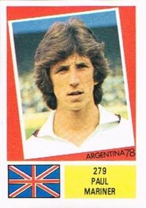 1978 FKS Publishers Argentina 78 Stickers #279 Paul Mariner Front