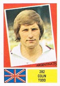 1978 FKS Publishers Argentina 78 Stickers #282 Colin Todd Front
