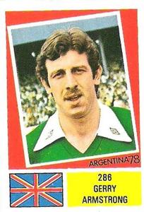 1978 FKS Publishers Argentina 78 Stickers #286 Gerry Armstrong Front