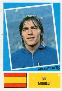 1978 FKS Publishers Argentina 78 Stickers #56 Migueli Front