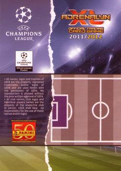 2011-12 Panini Adrenalyn XL UEFA Champions League #NNO David De Gea Back