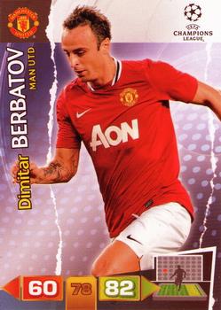 2011-12 Panini Adrenalyn XL UEFA Champions League #NNO Dimitar Berbatov Front
