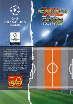 2011-12 Panini Adrenalyn XL UEFA Champions League #NNO Massimo Ambrosini Back