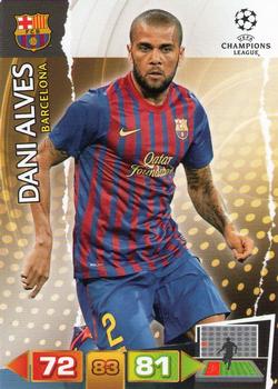 2011-12 Panini Adrenalyn XL UEFA Champions League #NNO Dani Alves Front