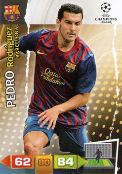 2011-12 Panini Adrenalyn XL UEFA Champions League #NNO Pedro Rodriguez Front