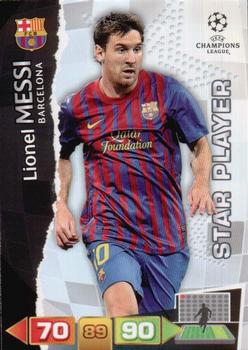 2011-12 Panini Adrenalyn XL UEFA Champions League #NNO Lionel Messi Front