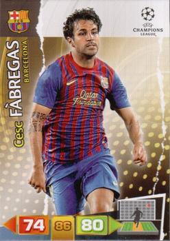 2011-12 Panini Adrenalyn XL UEFA Champions League #NNO Cesc Fabregas Front