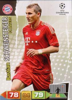 2011-12 Panini Adrenalyn XL UEFA Champions League #NNO Bastian Schweinsteiger Front