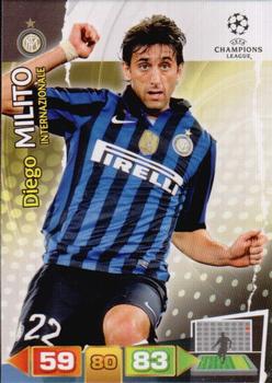 2011-12 Panini Adrenalyn XL UEFA Champions League #NNO Diego Milito Front