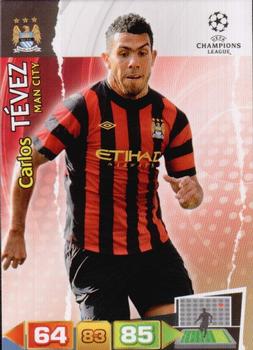 2011-12 Panini Adrenalyn XL UEFA Champions League #NNO Carlos Tevez Front