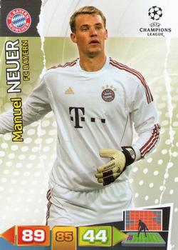 2011-12 Panini Adrenalyn XL UEFA Champions League #NNO Manuel Neuer Front