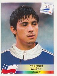 1998 Panini World Cup Stickers #118 Claudio Nunez Front