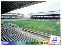 1998 Panini World Cup Stickers #7 Stade de Gerland Front