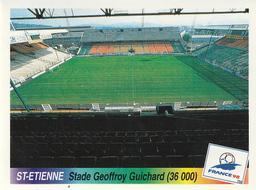 1998 Panini World Cup Stickers #8 Stade Geoffroy-Guichard Front
