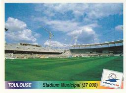 1998 Panini World Cup Stickers #11 Stadium de Toulouse Front