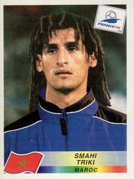 1998 Panini World Cup Stickers #56 Smahi Triki Front