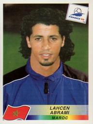 1998 Panini World Cup Stickers #57 Lahcen Abrami Front