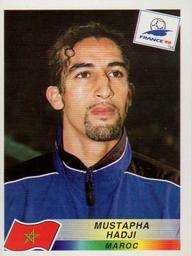 1998 Panini World Cup Stickers #63 Mustapha Hadji Front