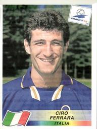 1998 Panini World Cup Stickers #89 Ciro Ferrara Front