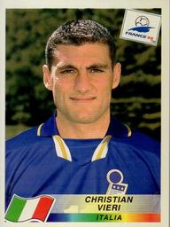 1998 Panini World Cup Stickers #99 Christian Vieri Front