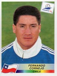 1998 Panini World Cup Stickers #110 Fernando Cornejo Front