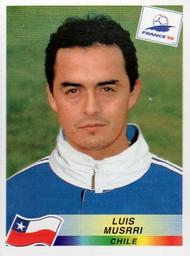 1998 Panini World Cup Stickers #111 Luis Musrri Front