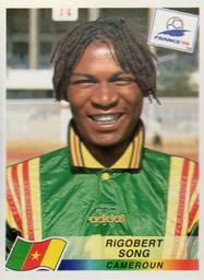1998 Panini World Cup Stickers #123 Rigobert Song Front