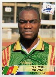 1998 Panini World Cup Stickers #134 Patrick Mboma Front