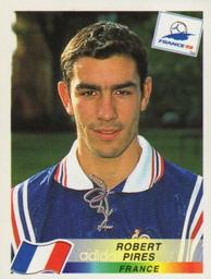 1998 Panini World Cup Stickers #166 Robert Pires Front