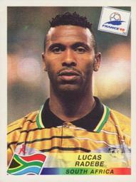 1998 Panini World Cup Stickers #179 Lucas Radebe Front