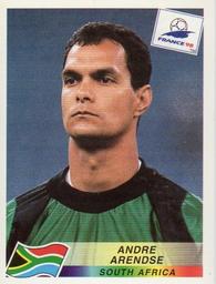 1998 Panini World Cup Stickers #191 Andre Arendse Front