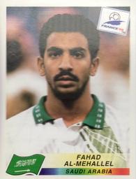 1998 Panini World Cup Stickers #206 Fahad Al-Mehallel Front