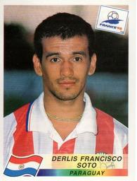 1998 Panini World Cup Stickers #277 Derlis Soto Front