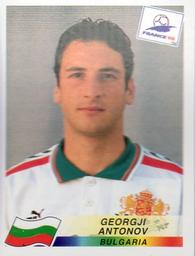1998 Panini World Cup Stickers #286 Georgi Antonov Front