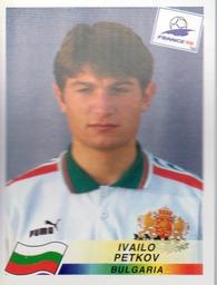 1998 Panini World Cup Stickers #287 Ivailo Petkov Front