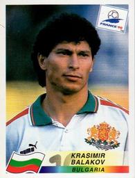 1998 Panini World Cup Stickers #292 Krasimir Balakov Front