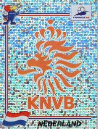 1998 Panini World Cup Stickers #300 Nederland Badge Front