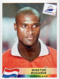 1998 Panini World Cup Stickers #305 Winston Bogarde Front