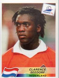 1998 Panini World Cup Stickers #307 Clarence Seedorf Front