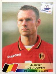 1998 Panini World Cup Stickers #323 Albert De Roover Front