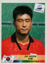 1998 Panini World Cup Stickers #351 Kim Do-Hoon Front