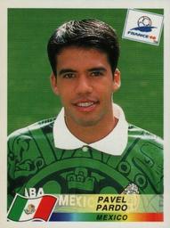 1998 Panini World Cup Stickers #356 Pavel Pardo Front