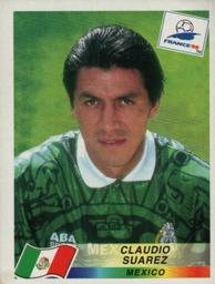 1998 Panini World Cup Stickers #358 Claudio Suarez Front