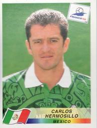 1998 Panini World Cup Stickers #366 Carlos Hermosillo Front